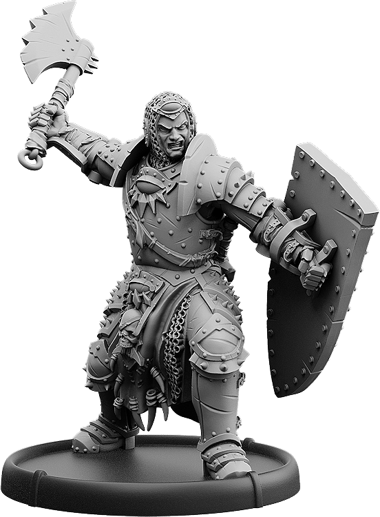 Aanan, Shieldwall Champion of Baalor