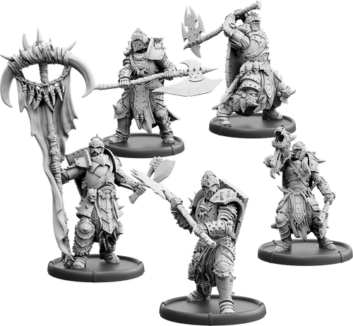 The Eye Arisen, Great Axe Warrior of Baalor Unit (5x warriors w cmd)