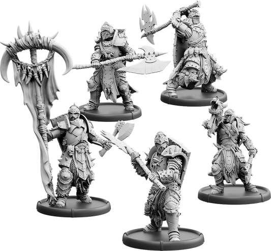 The Eye Arisen, Great Axe Warrior of Baalor Unit (5x warriors w cmd)