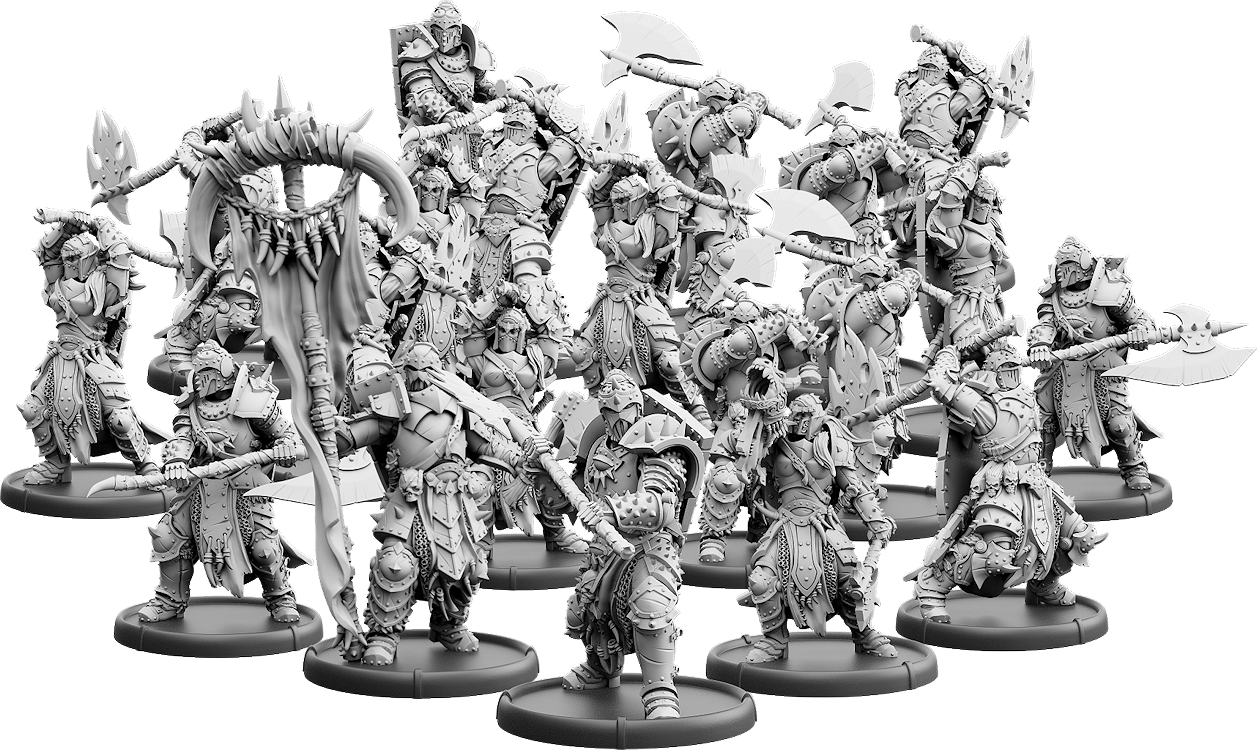 The Eye Arisen, Great Axe Warrior of Baalor Unit (20x warriors w cmd)