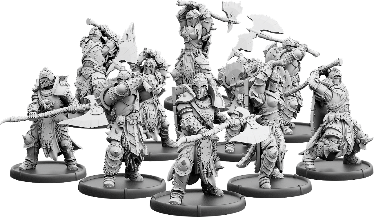 The Eye Arisen, Great Axe Warrior of Baalor Unit (10x warriors)