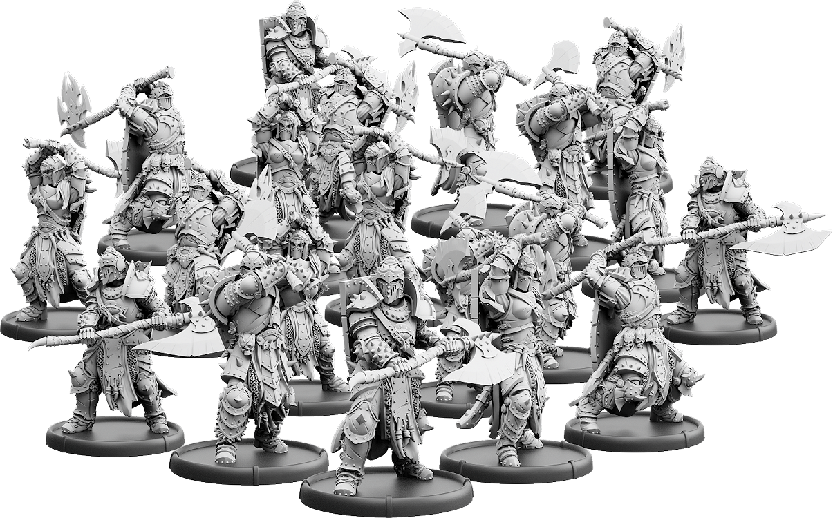 The Eye Arisen, Great Axe Warrior of Baalor Unit (20x warriors)