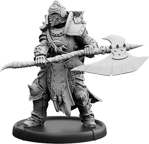 Raatoc, Great Axe Warrior of Baalor