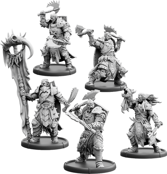 The Eye Angered, Two Axe Warrior of Baalor Unit (5x warriors w cmd)