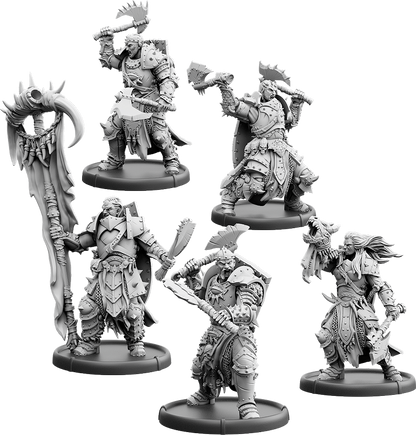 The Eye Angered, Two Axe Warrior of Baalor Unit (5x warriors w cmd)