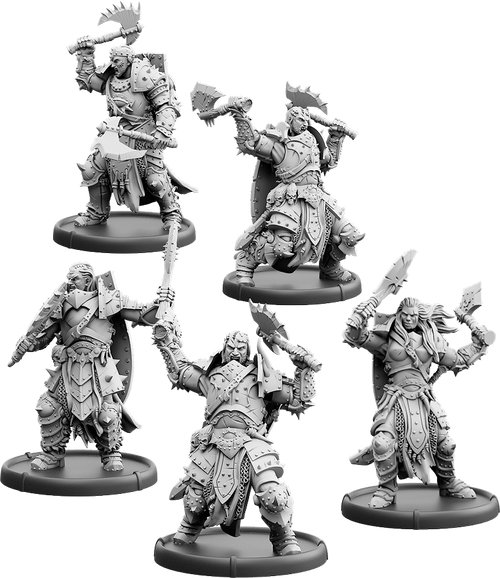 The Eye Angered, Two Axe Warrior of Baalor Unit (5x warriors)