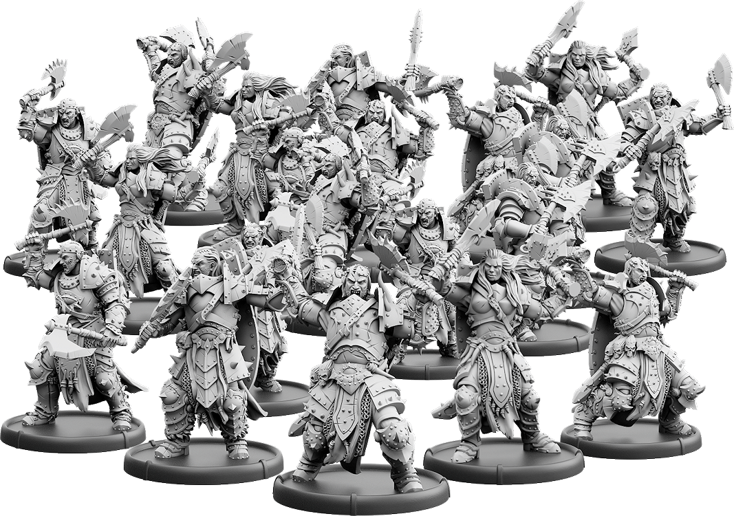 The Eye Angered, Two Axe Warrior of Baalor Unit (20x warriors)