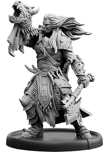 Laraa, Two Axe Herald of Baalor