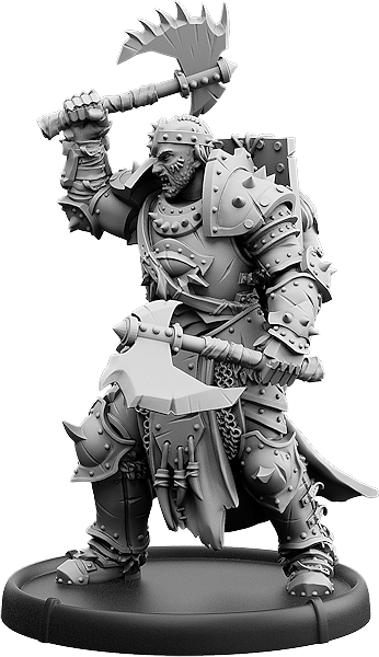 Aacor, Two Axe Warrior of Baalor