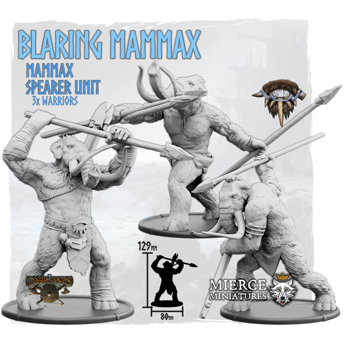 Blaring Mammax, Mammax Spearer Unit (3x warriors)