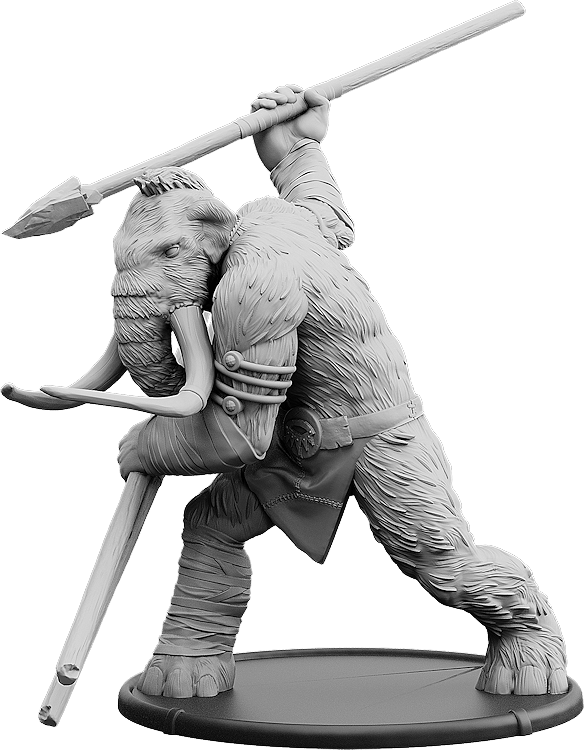 Kraasäg, Spear Mammax Warrior