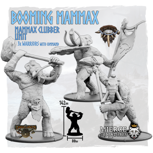 Booming Mammax, Great Club Mammax Unit (4x warriors w cmd)