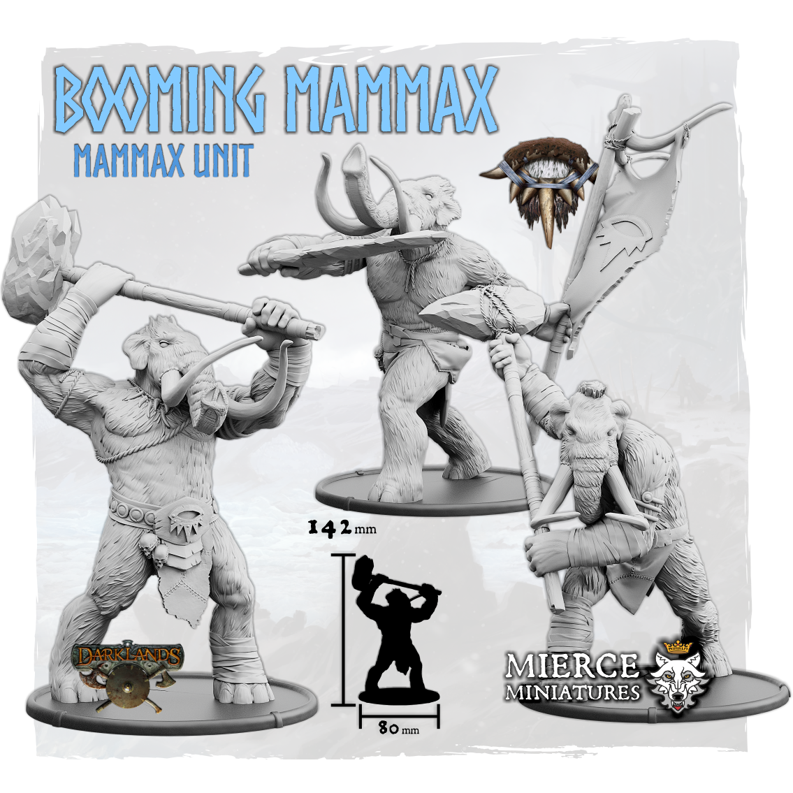 Booming Mammax, Great Club Mammax Unit (3x warriors w cmd)