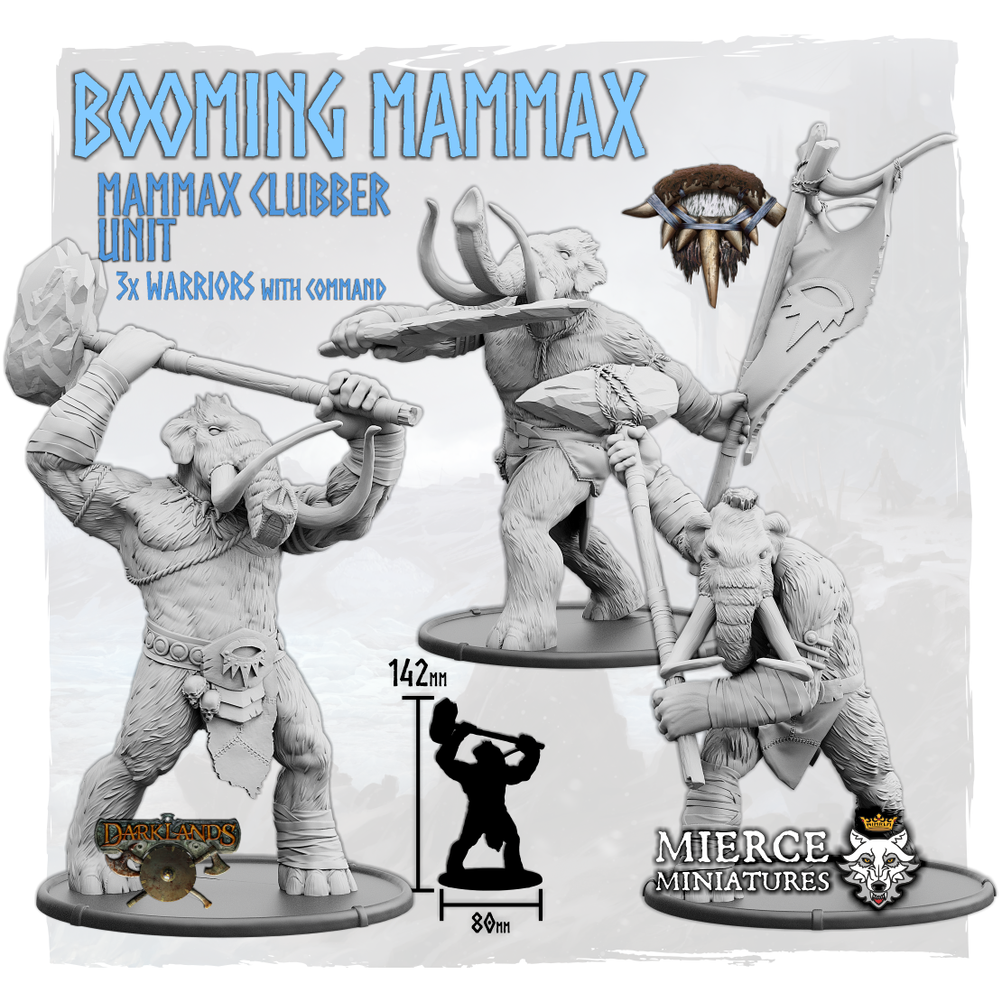 Booming Mammax, Mammax Clubber Unit (3x warriors w cmd)