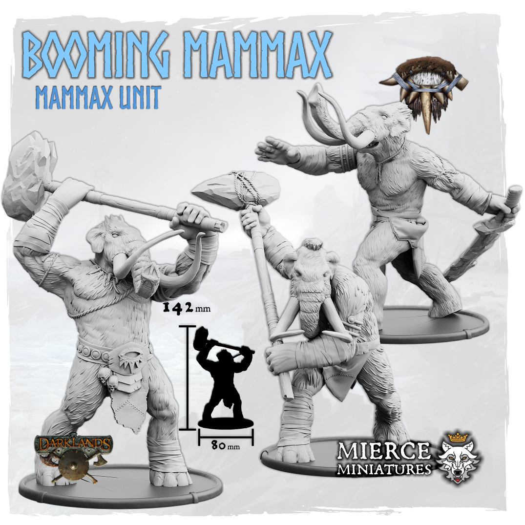 Booming Mammax, Great Club Mammax Unit (3x warriors)