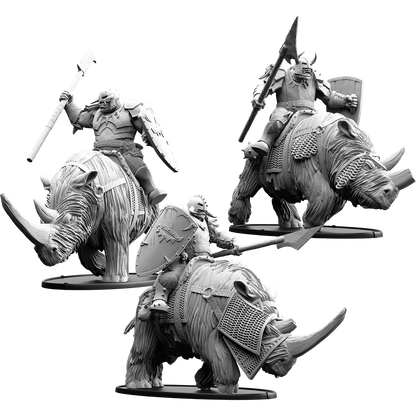 Skaag's Mob, Ograx Ravager Unit (3x warriors)