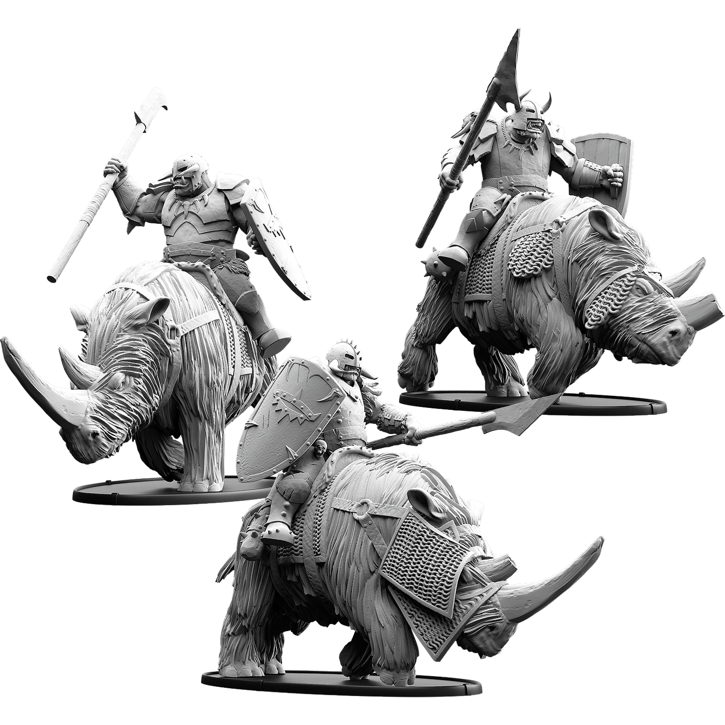 Skaag's Mob, Ograx Ravager Unit (3x warriors)