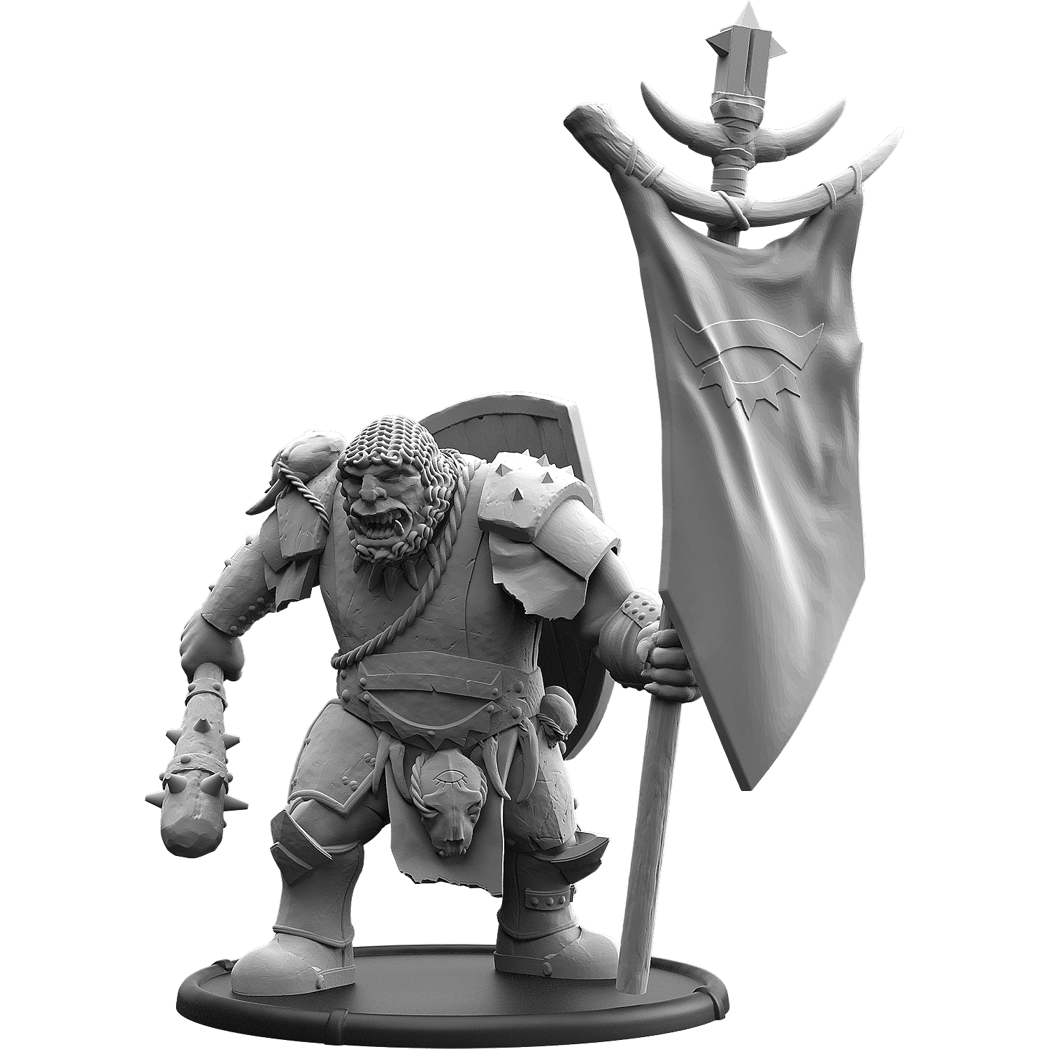 Ubaag, Shieldwall Ograx of Baalor Skull-Bearer