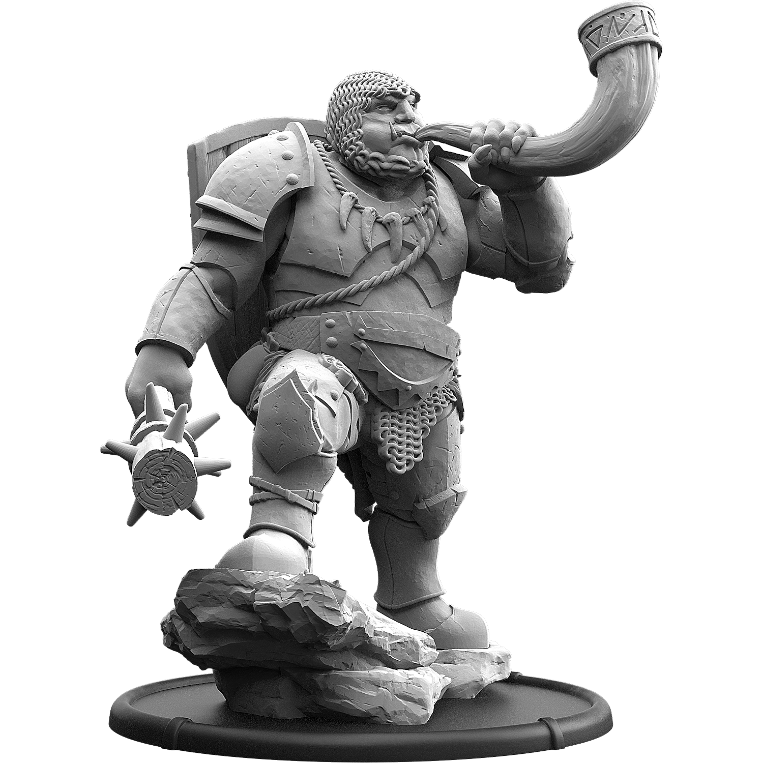 Okaag, Shieldwall Ograx of Baalor Hornblower