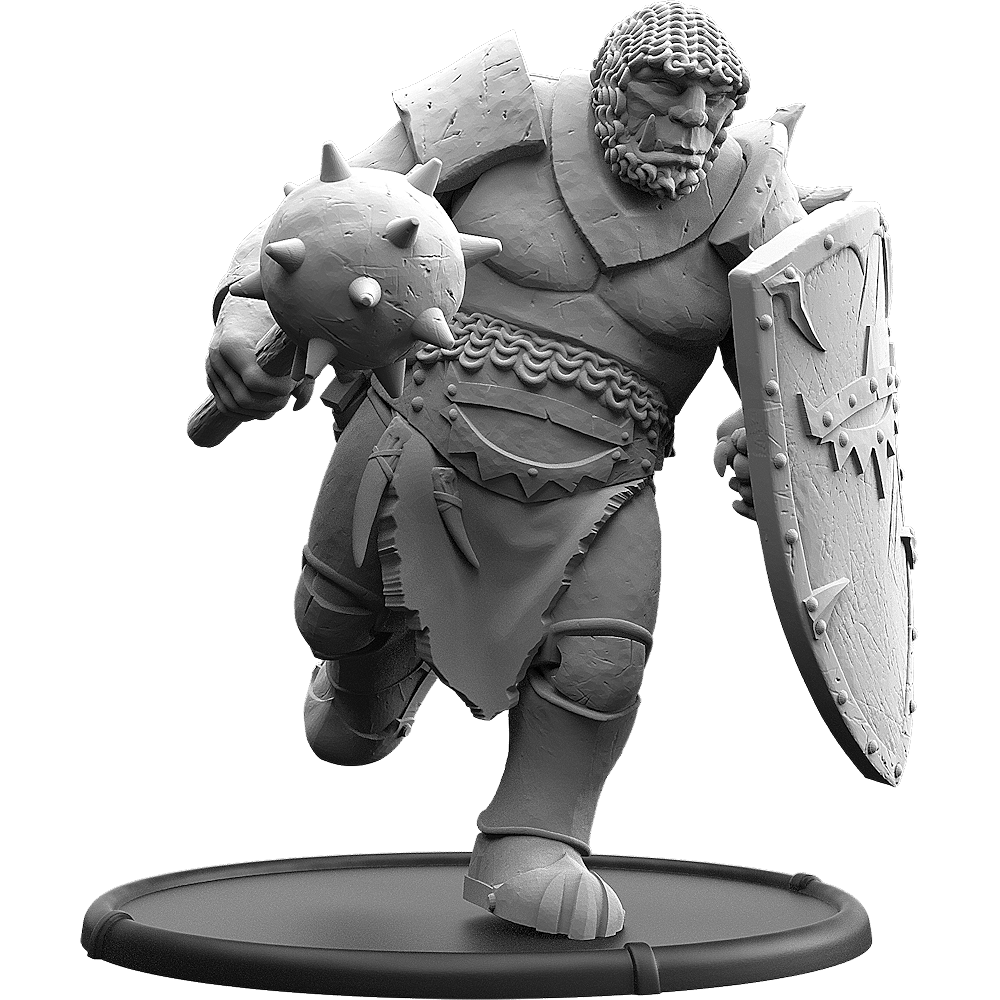 Gaag, Shieldwall Ograx of Baalor Warrior