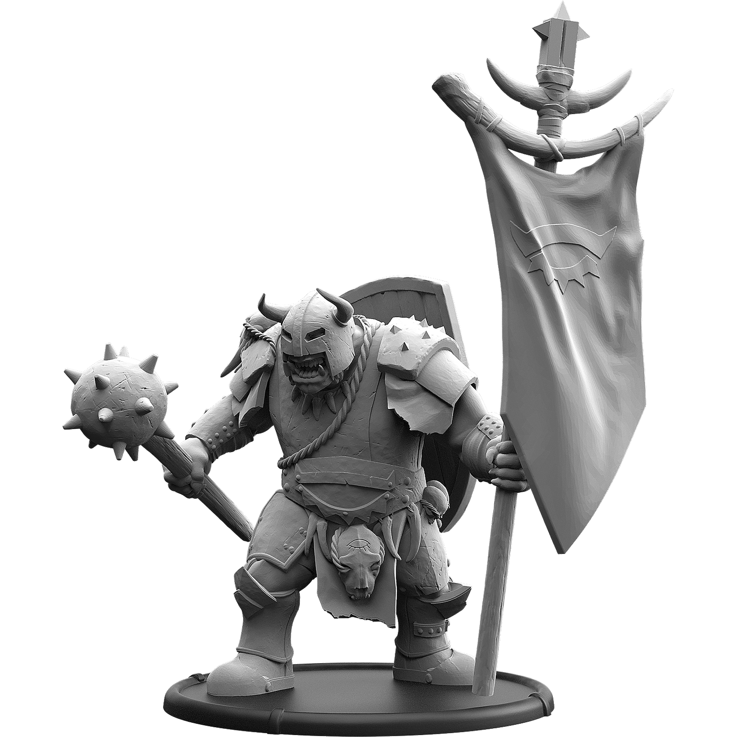 Brubaag, Great Club Ograx of Baalor Skull-Bearer