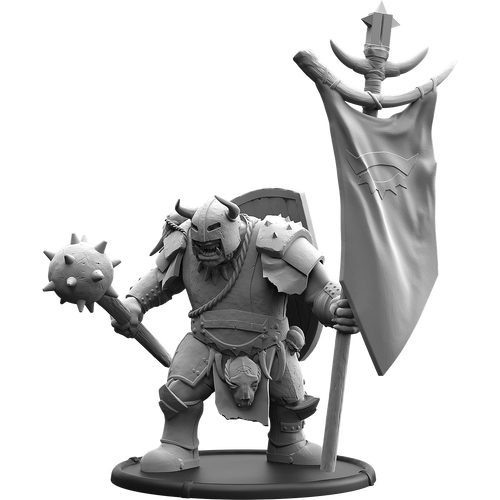 Brubaag, Great Club Ograx of Baalor Skull-Bearer