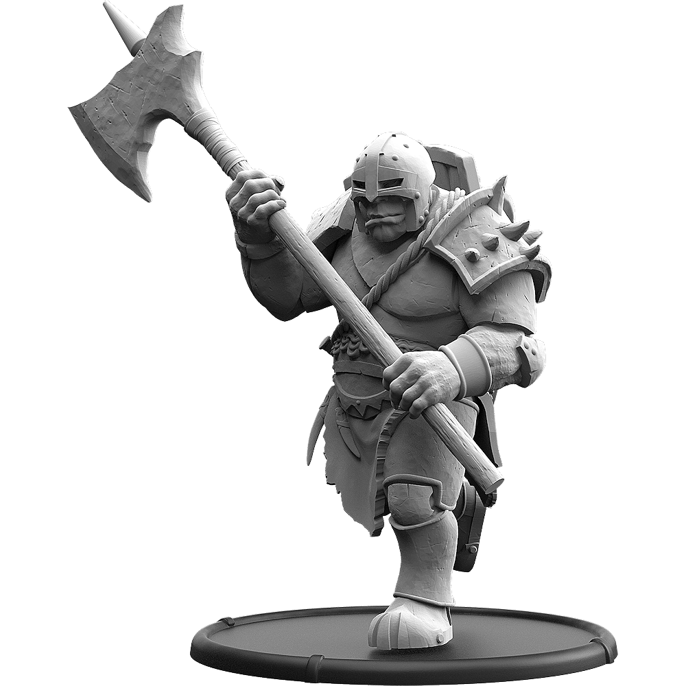 Gaagon, Great Club Ograx of Baalor Warrior