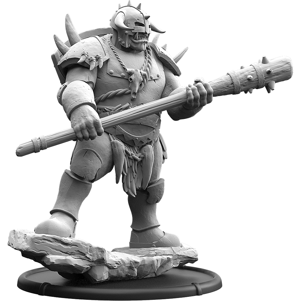 Aggaad, Great Club Ograx of Baalor Warrior