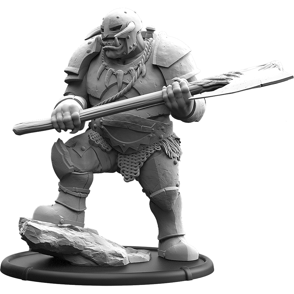 Naang, Great Club Ograx of Baalor Warrior