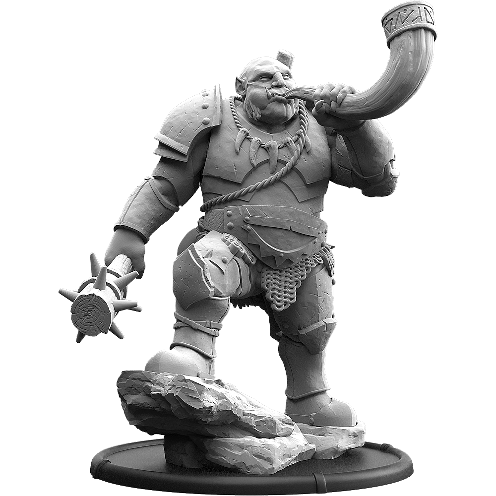 Kaag, Two Club Ograx of Baalor Hornblower