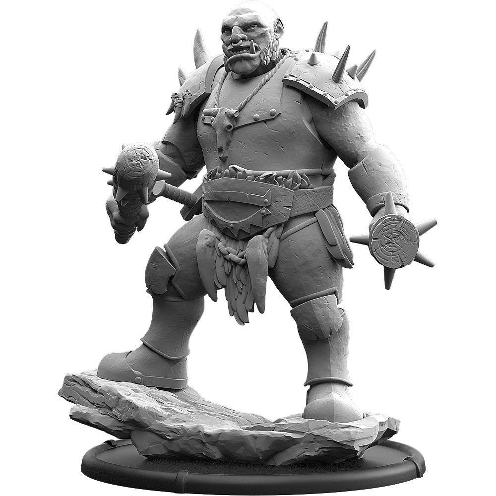 Daag, Two Club Ograx of Baalor Warrior
