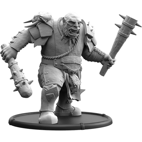 Aabag, Two Club Ograx of Baalor Warrior