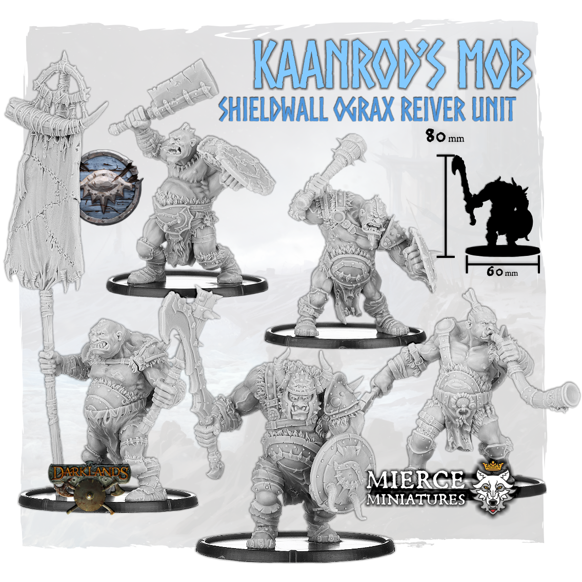 Kaanrod's Mob, Shieldwall Ograx Reiver Unit