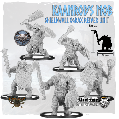 Kaanrod's Mob, Shieldwall Ograx Reiver Unit