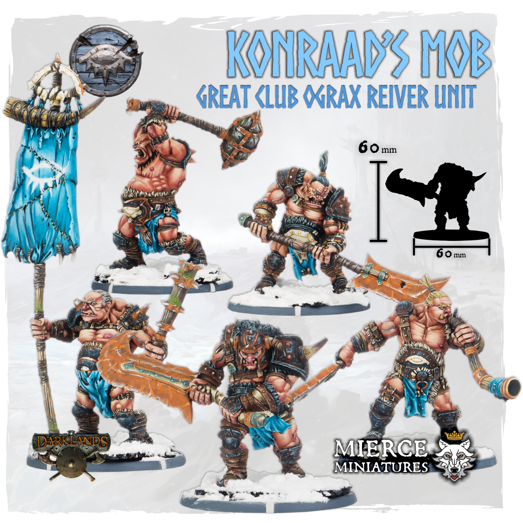Konraad's Mob, Great Club Ograx Reiver Unit