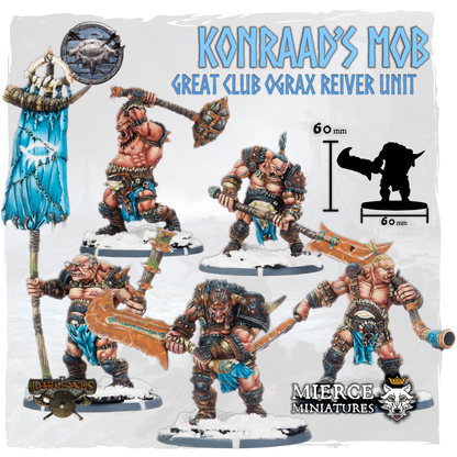 Konraad's Mob, Great Club Ograx Reiver Unit