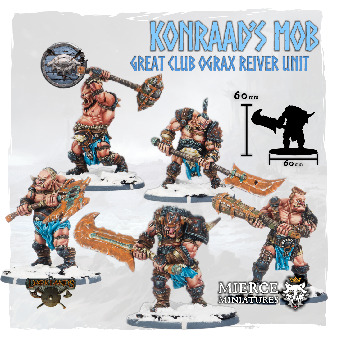 Konraad's Mob, Great Club Ograx Reiver Unit