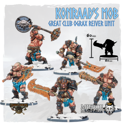 Konraad's Mob, Great Club Ograx Reiver Unit