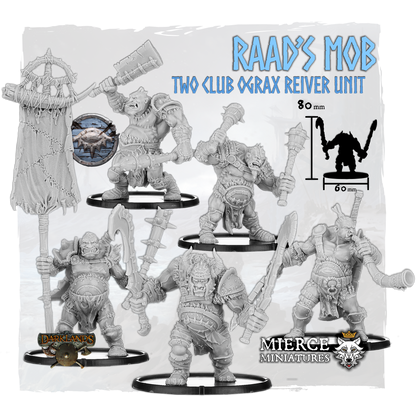 Raad's Mob, Two Club Ograx Reiver Unit