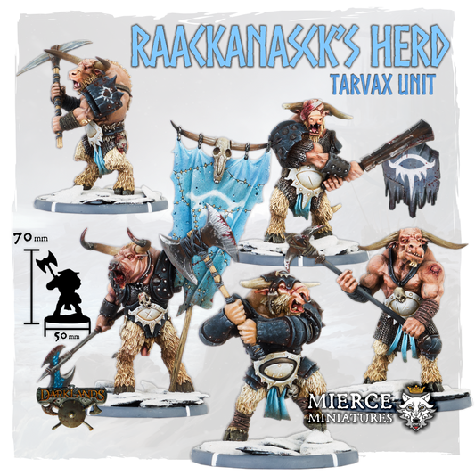 Raackanasck's Herd, Tarvax Unit (5x warriors w cmd)