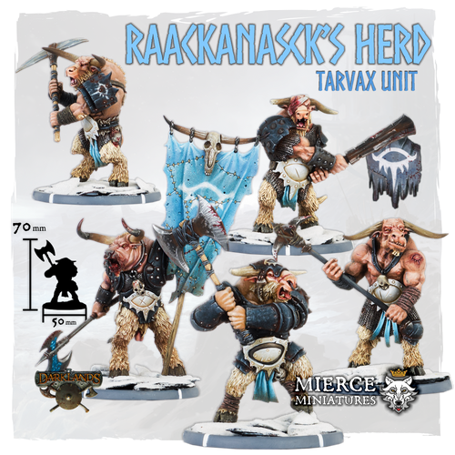 Raackanasck's Herd, Tarvax Unit (5x warriors w cmd)
