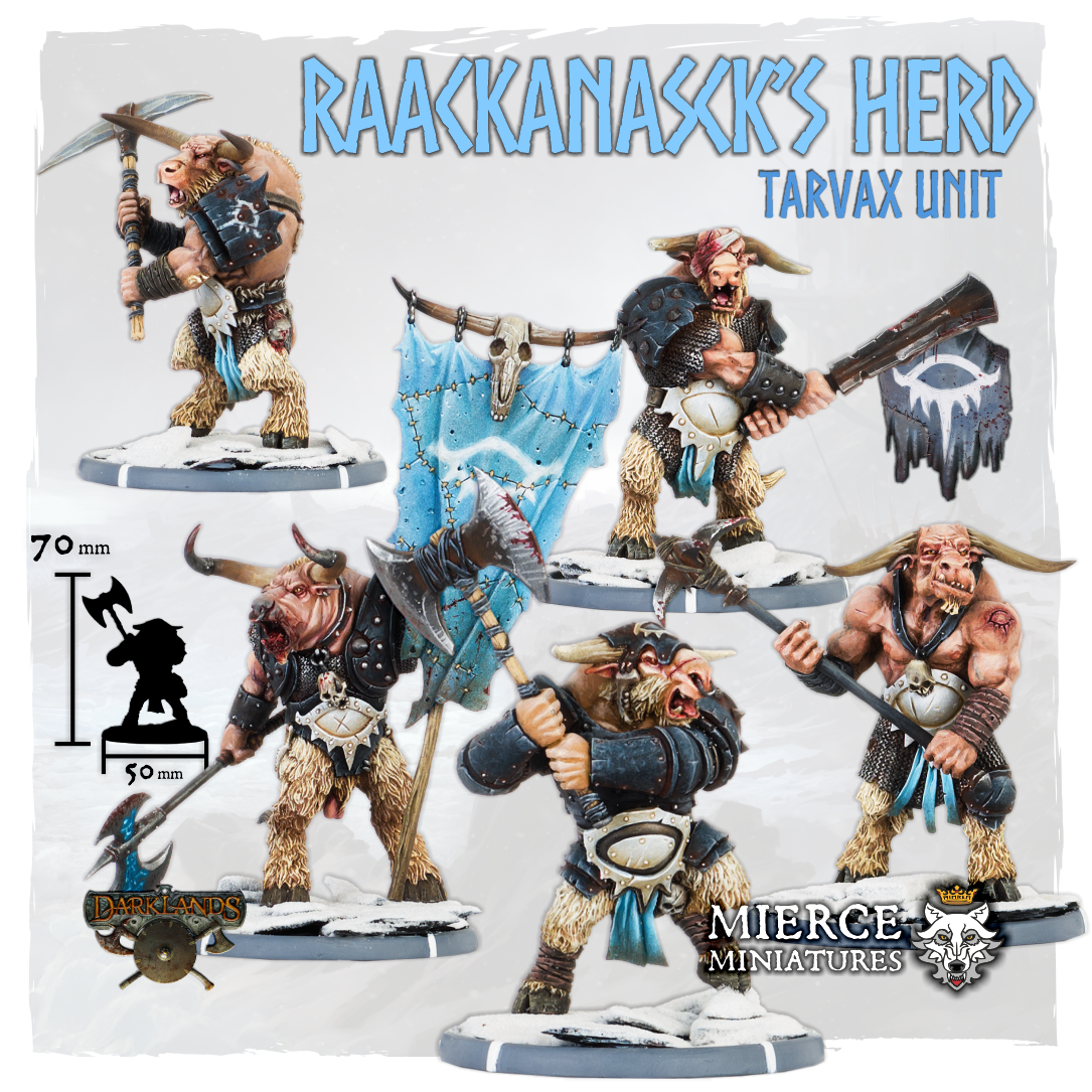Raackanasck's Herd, Tarvax Unit (5x warriors w cmd)