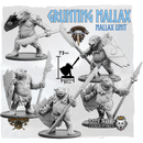 Grunting Mallax, Shieldwall Mallax Unit (5x warriors)