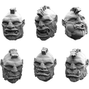 Ograx of Baalor Crest Hair Heads Pack