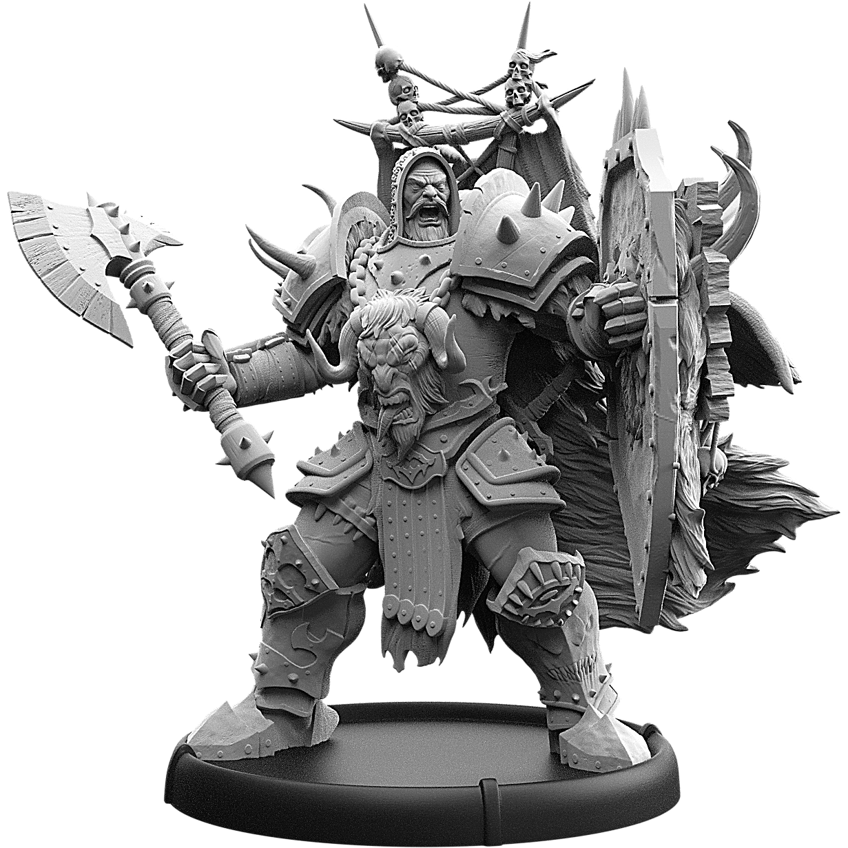 Shieldwall Rikkaard, Champion of Baalor on Foot