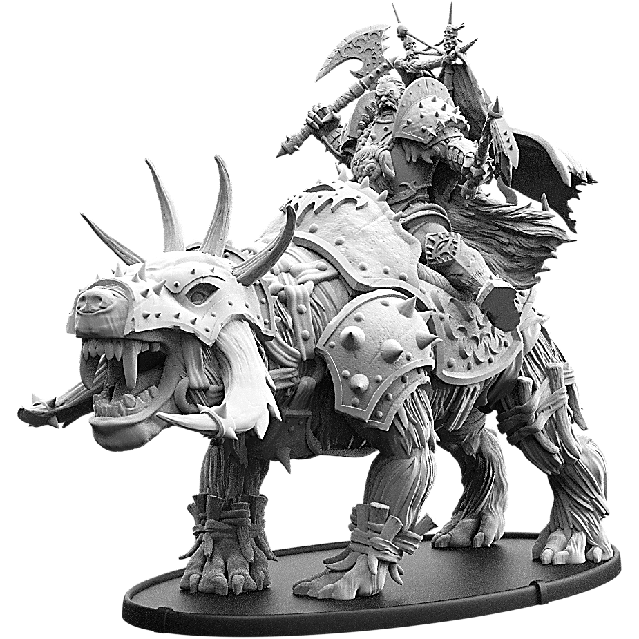 Two Axe Rikkaard, Champion of Baalor on Theracx
