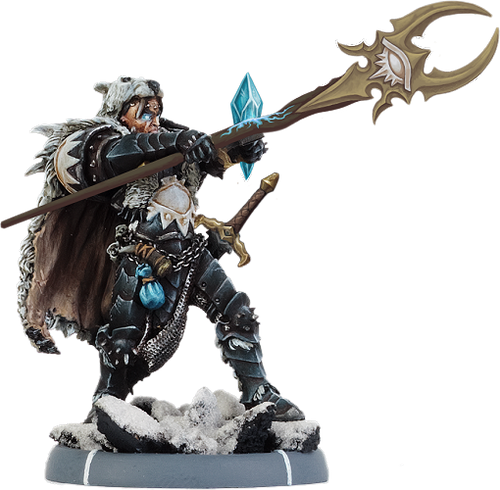 Ice Staff Maagaan, Warlock of Baalor on Foot
