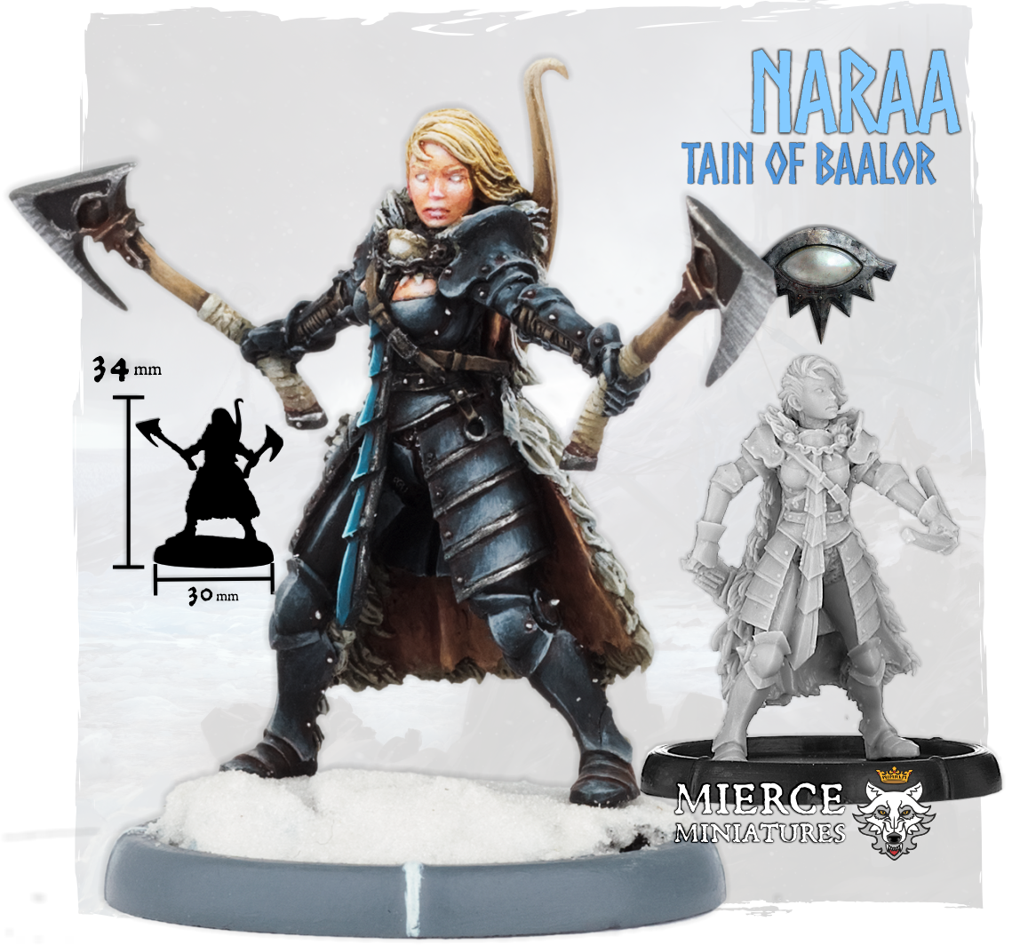 Naraa, Tain of Baalor on Foot