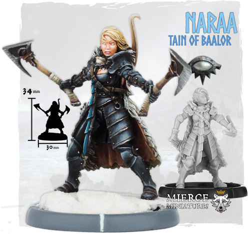 Naraa, Tain of Baalor on Foot