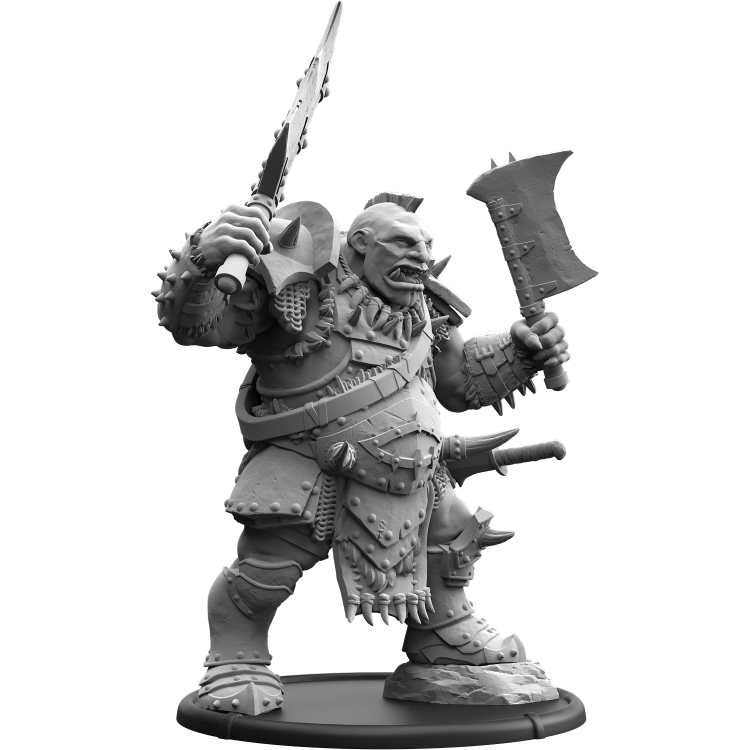 Two Axe Haakon, Ograx of Baalor Tain
